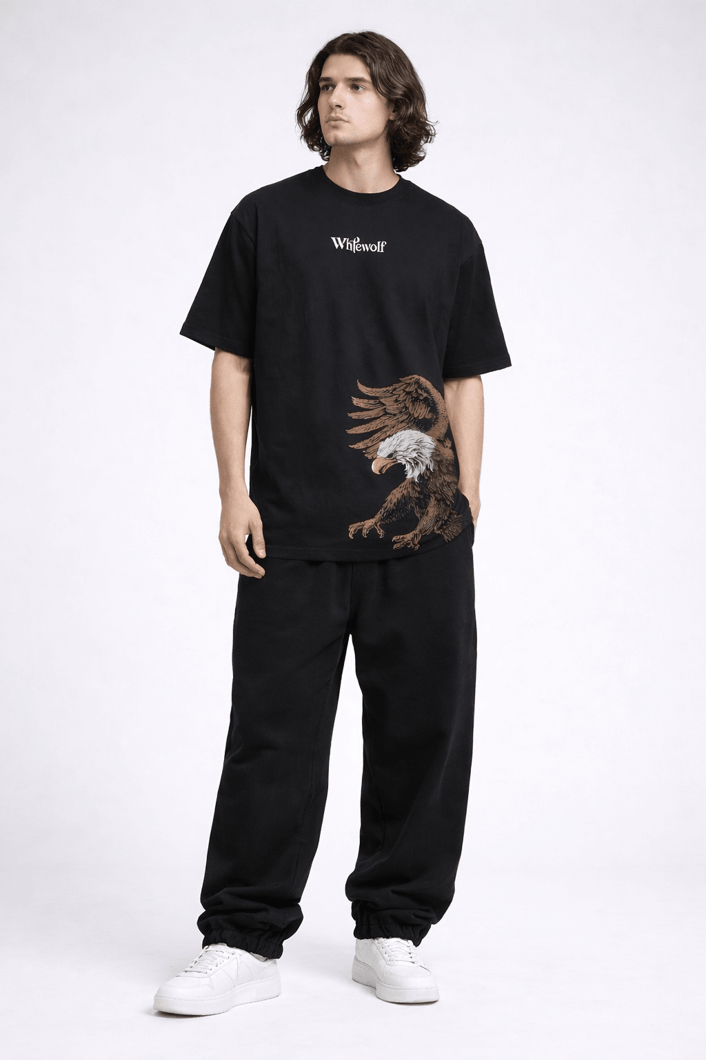 Eagle Oversized Co - Ord Set - Whtewolf - Pick Your Vibe