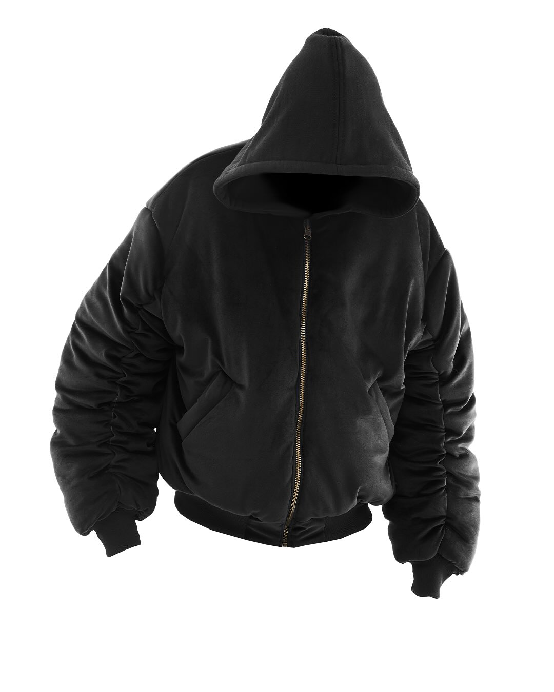 Phantom Hooded Bomber - Whtewolf - Pick Your Vibe