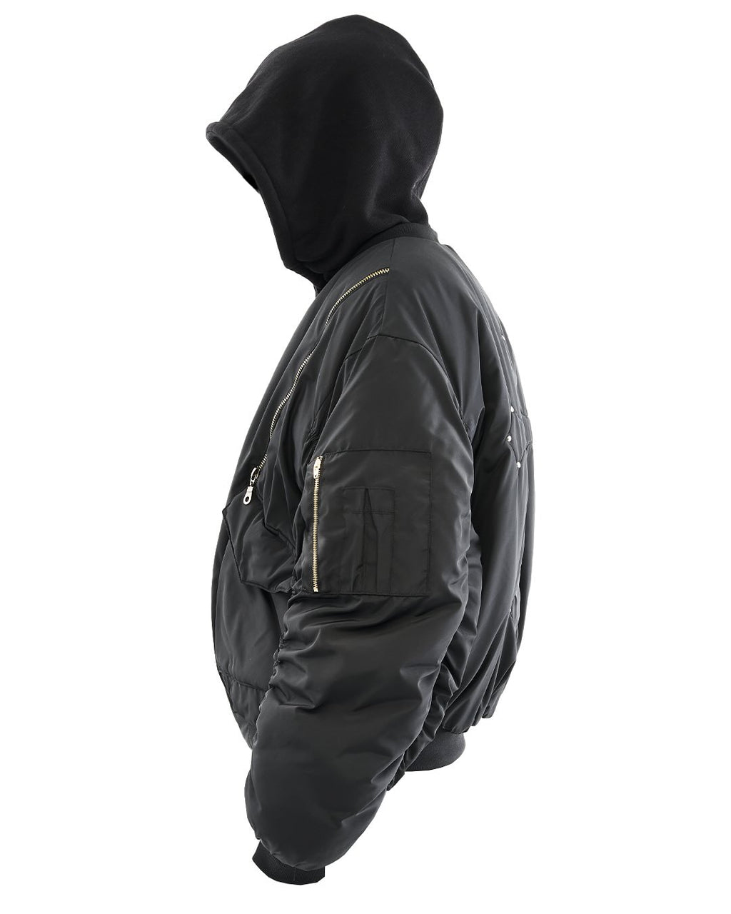 Phantom Hooded Bomber - Whtewolf - Pick Your Vibe