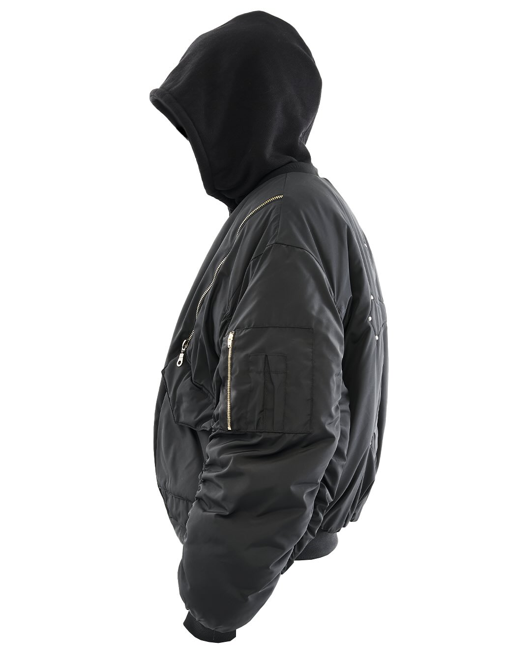 Phantom Hooded Bomber - Whtewolf - Pick Your Vibe