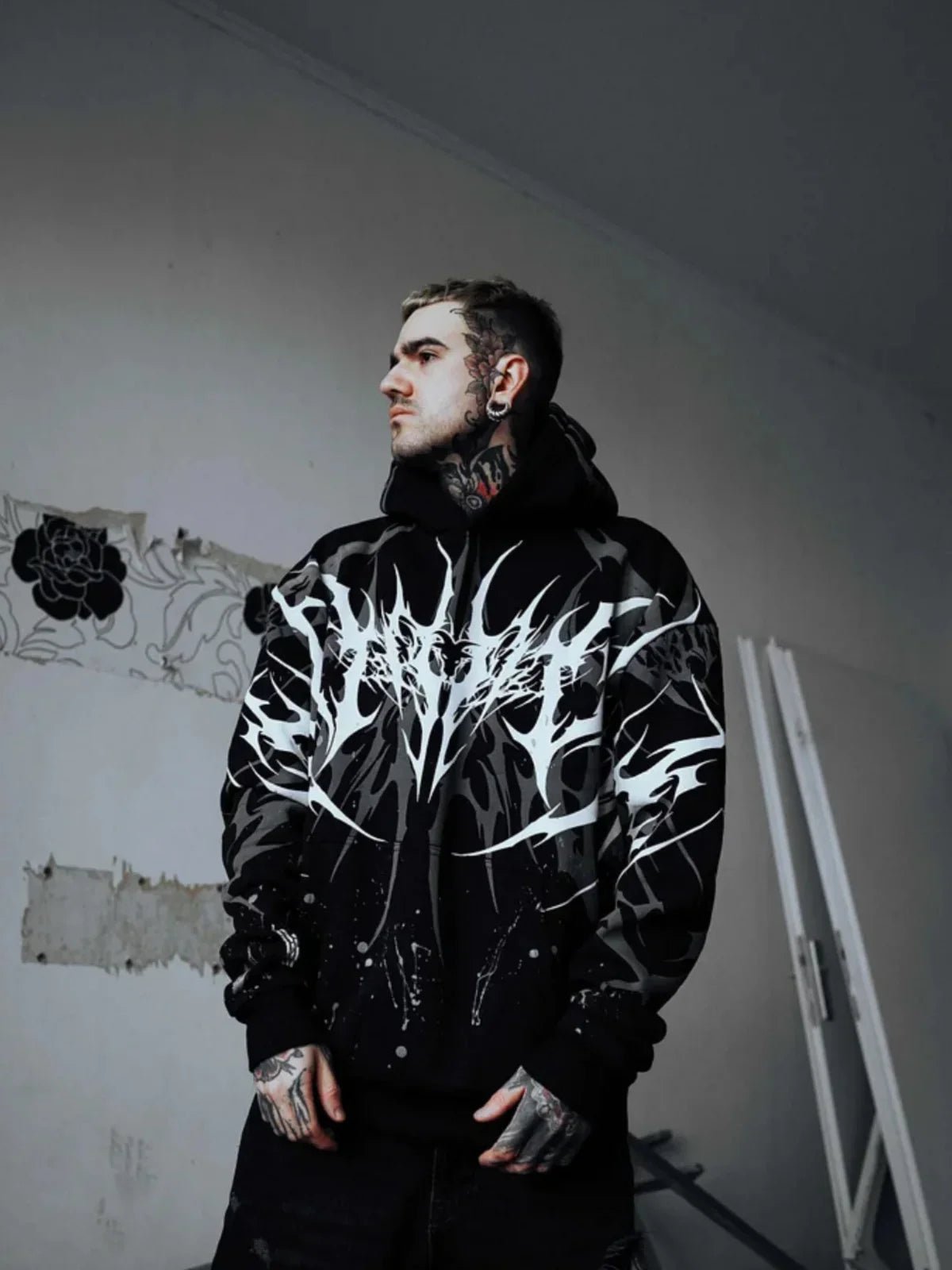 The Phantom Hoodie - Black - Whtewolf - Pick Your Vibe