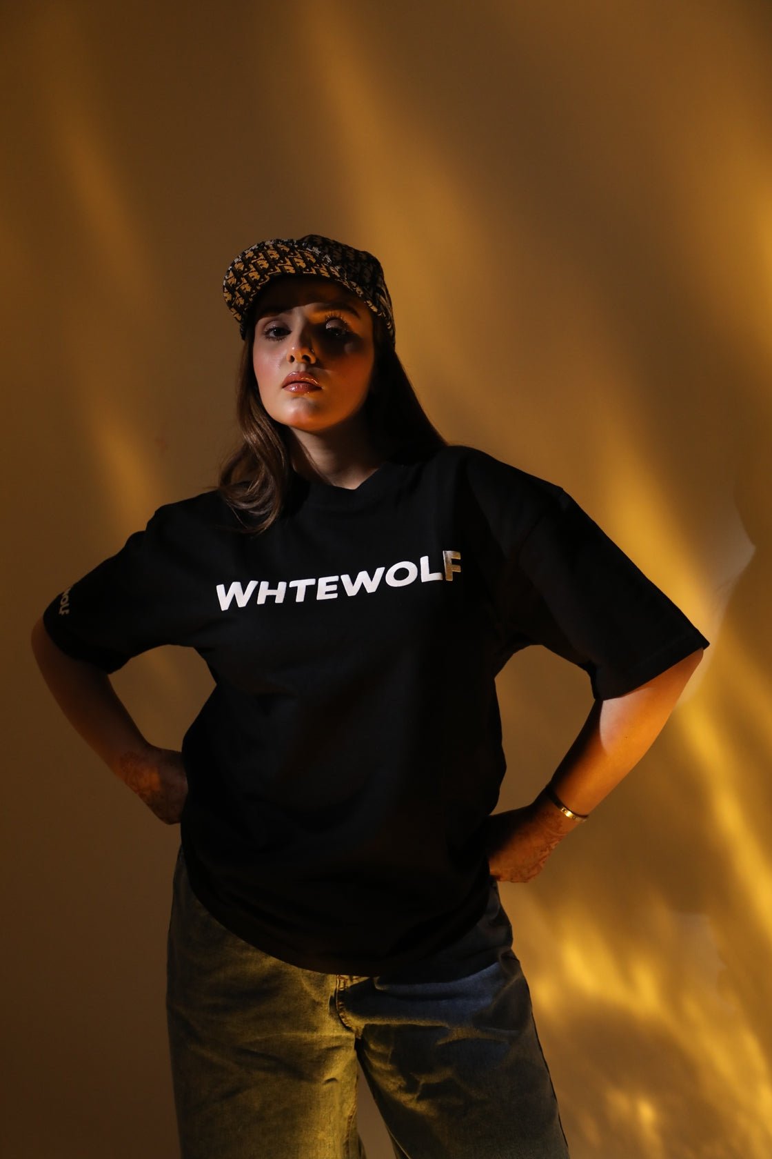 WhteWolf Oversize Unisex Heartless Printed T-Shirt, Black - Whtewolf - Pick Your Vibe