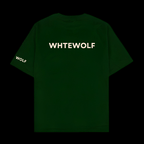 Whtewolf Oversized Unisex LIVE FOR TODAY Printed T-Shirt, Dark Green - Whtewolf - Pick Your Vibe