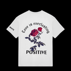 Whtewolf Oversized Unisex LOVE IS EVERLASTING Printed T-Shirt, White - Whtewolf - Pick Your Vibe