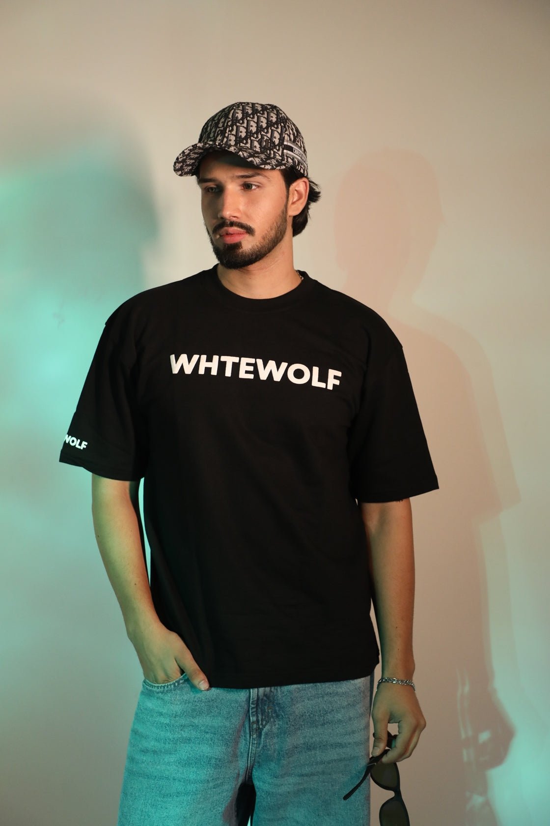 Whtewolf Oversized Unisex WICKED Printed T-Shirt, Black - Whtewolf - Pick Your Vibe
