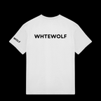 Whtewolf Oversized Unisex WICKED Printed T-Shirt, White - Whtewolf - Pick Your Vibe