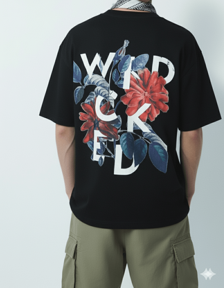 WICKED T-Shirt, Black - Whtewolf - Pick Your Vibe