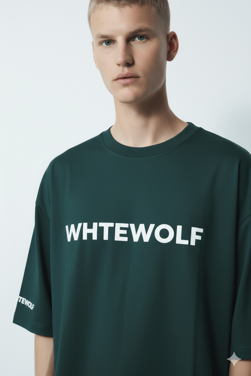 WICKED T-Shirt, Dark Green - Whtewolf - Pick Your Vibe
