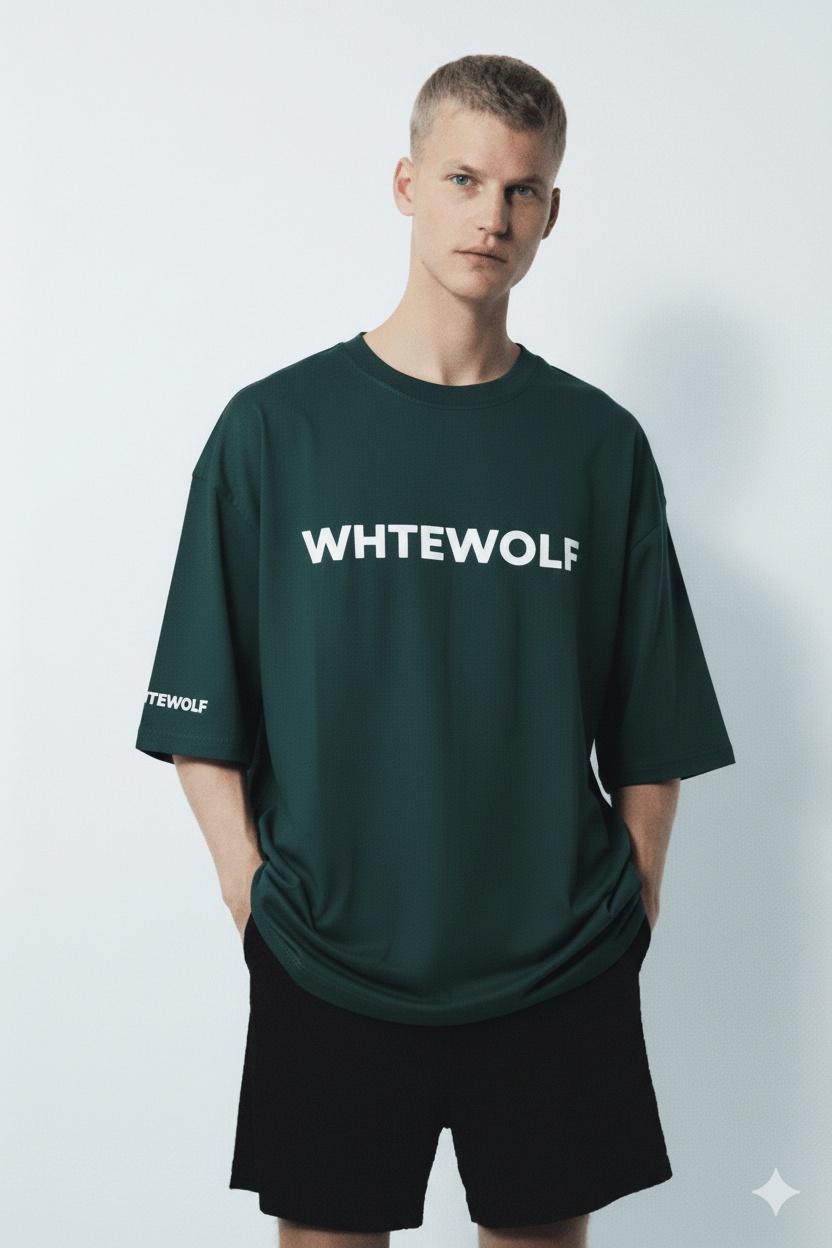 WICKED T-Shirt, Dark Green - Whtewolf - Pick Your Vibe