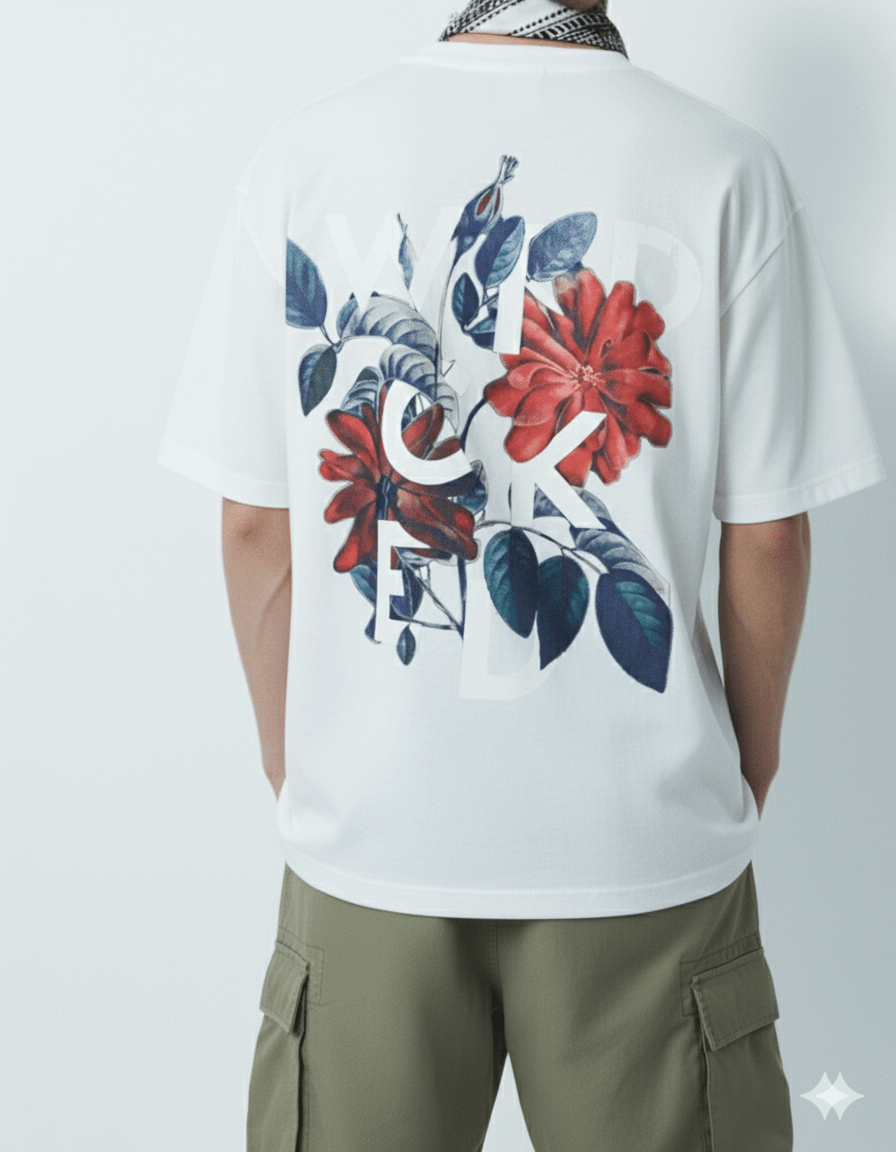 WICKED T-Shirt, White - Whtewolf - Pick Your Vibe