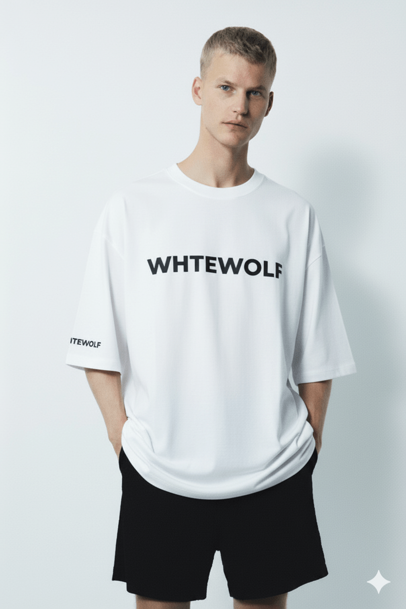 WICKED T-Shirt, White - Whtewolf - Pick Your Vibe